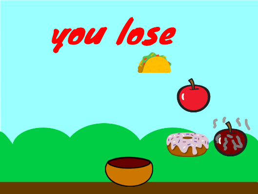 catch the food
